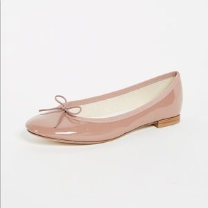 Repetto Nude Patent Ballet Flats